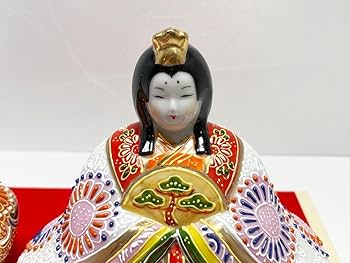 九谷焼 ひな人形 雛人形 5号白盛 座り雛 九谷 陶幸 Amazon | 九谷 ひな人形 雛人形 5号白盛 座り雛 九谷 陶幸 | 平